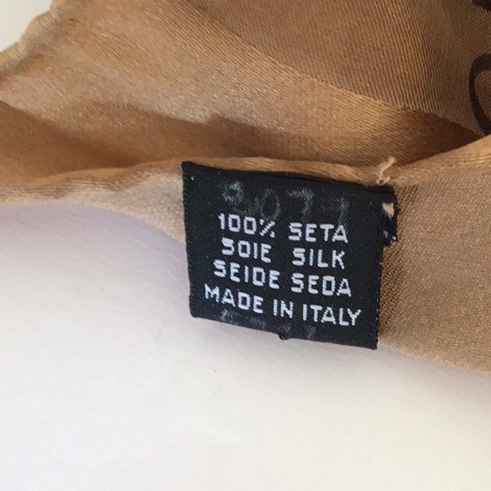 VALENTINO SILK SCARF - Picture 7 of 13
